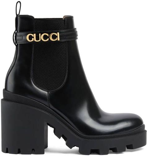 gucci dames schoenen zwart|gucci boots for women.